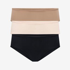 ThirdLove 24/7® Classic Hipster - 3 Pack Size XLtaupe-softpink-black / XL